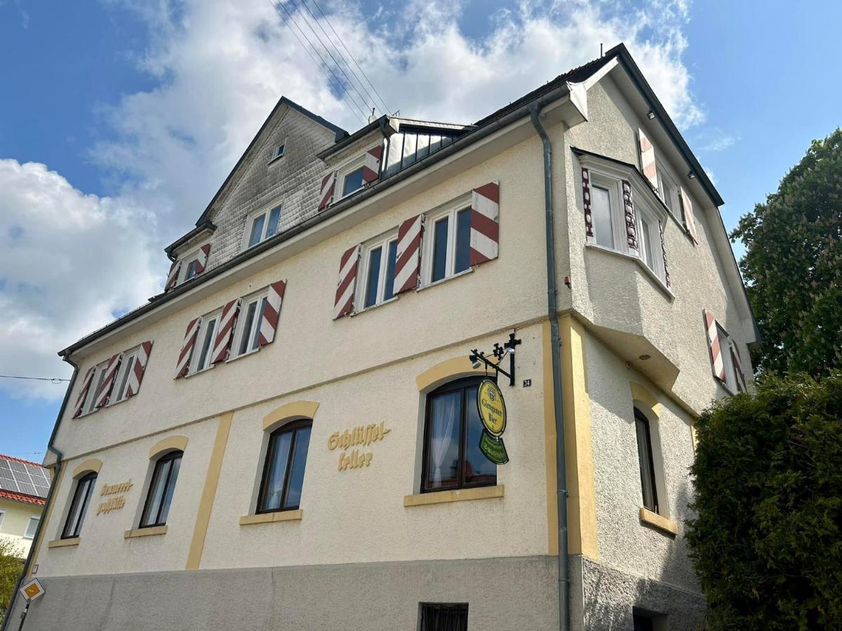 Brauereigasthof Schluesselkeller 깅엔안데어브렌츠 외부 사진